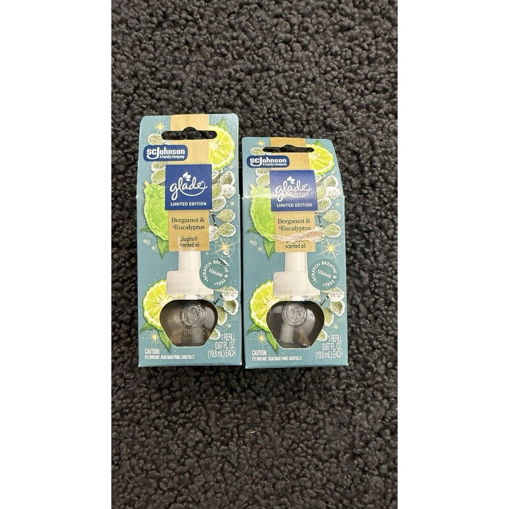 Glade Bergamont & Eucalyptus Plugins Refills